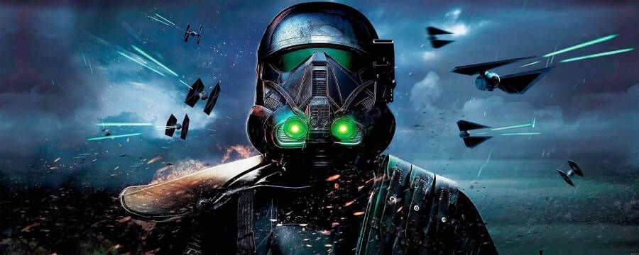 Komar Vliesbehang Digitale print vlies Star Wars Deathtrooper Afmeting 250 x 100 cm (1 stuk)