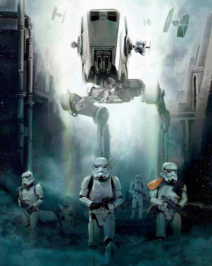 Komar Vliesbehang Digitale print vlies Star Wars Imperial Forces Afmeting 200 x 250 cm (1 stuk)