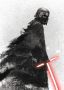 Komar Vliesbehang Star Wars Kylo Vader Shadow 200x280 cm (breedte x hoogte) (set) - Thumbnail 2