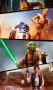 Komar Vliesbehang Star Wars Moments Rebels 120x200 cm (breedte x hoogte) vliesbehang 100 cm baanbreedte (1 stuk) - Thumbnail 1