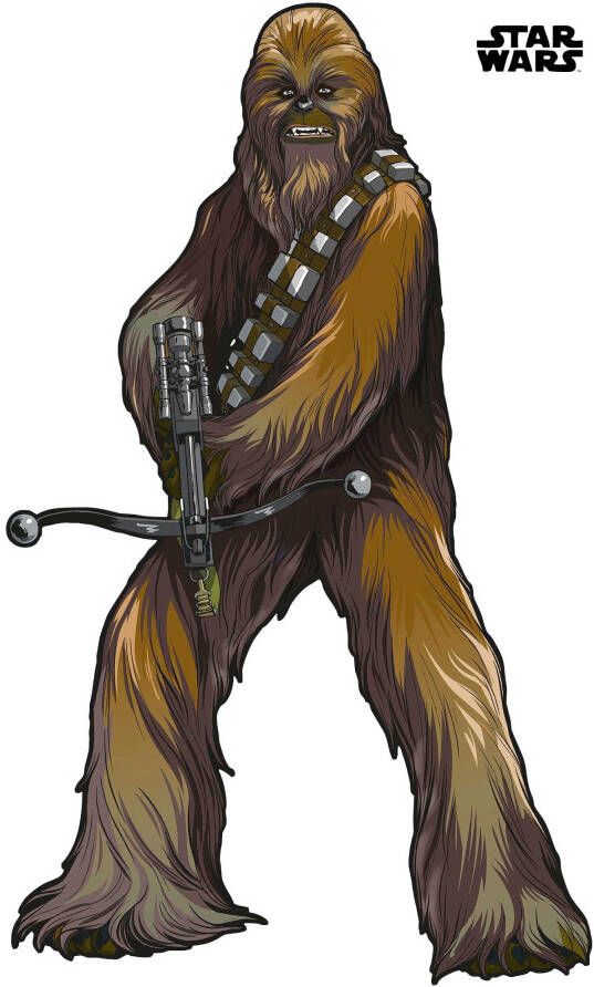 Komar Vliesbehang Zelfklevend vlies Star Wars XXL Chewbacca Afmeting 127 x 200 cm (1 stuk)