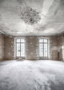 Komar Vliesbehang White Room IV lichtbestendig en waterbestendig (4 stuks)