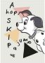 Komar Wanddecoratie 101 dalmatiër Angles Wanddecoratie voor de kinderkamer zonder lijst (1 stuk) - Thumbnail 1