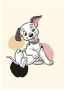 Komar Wanddecoratie 101 dalmatiër stippen Wanddecoratie voor de kinderkamer zonder lijst (1 stuk) - Thumbnail 1