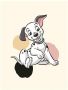Komar Wanddecoratie 101 dalmatiër stippen Wanddecoratie voor de kinderkamer zonder lijst (1 stuk) - Thumbnail 1