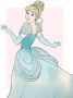 Komar Wanddecoratie Assepoester Beauty Wanddecoratie voor de kinderkamer zonder lijst (1 stuk) - Thumbnail 1