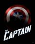 Komar Wanddecoratie Avengers The Captain Wanddecoratie voor de kinderkamer zonder lijst (1 stuk) - Thumbnail 1