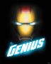 Komar Wanddecoratie Avengers The Genius Wanddecoratie voor de kinderkamer zonder lijst (1 stuk) - Thumbnail 1