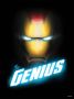 Komar Wanddecoratie Avengers The Genius Wanddecoratie voor de kinderkamer zonder lijst (1 stuk) - Thumbnail 1
