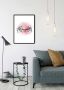 Komar Wanddecoratie Crab Watercolor Wanddecoratie zonder lijst (1 stuk) - Thumbnail 1