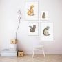 Komar Wanddecoratie Cute animal CAT Wanddecoratie zonder lijst - Thumbnail 1