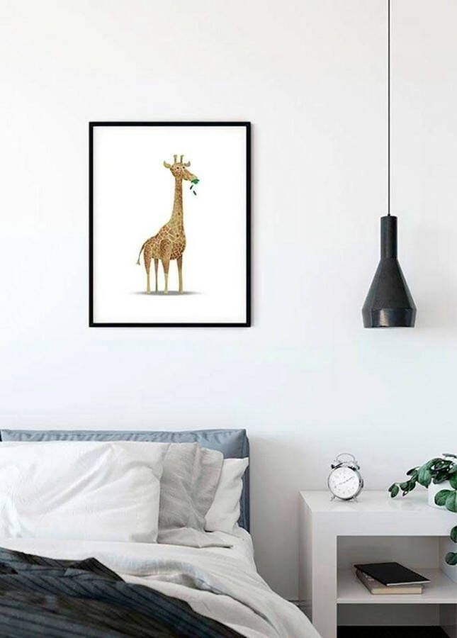 Komar Wanddecoratie Cute animal giraf Wanddecoratie zonder lijst