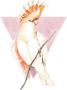 Komar Wanddecoratie Cute Cacadoo Wanddecoratie zonder lijst (1 stuk) - Thumbnail 1