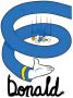Komar Wanddecoratie Donald Duck spiraal Wanddecoratie voor de kinderkamer zonder lijst (1 stuk) - Thumbnail 1