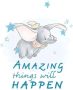 Komar Wanddecoratie Dumbo Amazing Wanddecoratie voor de kinderkamer zonder lijst (1 stuk) - Thumbnail 1