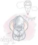 Komar Wanddecoratie Dumbo Sleepy Wanddecoratie voor de kinderkamer zonder lijst (1 stuk) - Thumbnail 1