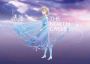 Komar Wanddecoratie Frozen Elsa The North Calls Wanddecoratie voor de kinderkamer zonder lijst (1 stuk) - Thumbnail 1
