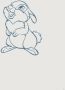 Komar Wanddecoratie Hey Thumper Wanddecoratie voor de kinderkamer zonder lijst (1 stuk) - Thumbnail 1