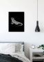 Komar Wanddecoratie Iguana black Wanddecoratie zonder lijst (1 stuk) - Thumbnail 1