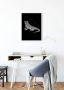 Komar Wanddecoratie Iguana black Wanddecoratie zonder lijst (1 stuk) - Thumbnail 1