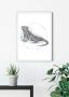 Komar Wanddecoratie Iguana Watercolor Wanddecoratie zonder lijst (1 stuk) - Thumbnail 1