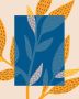 Komar Wanddecoratie Illustration Colorful Foliage (1 stuk) - Thumbnail 1
