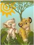 Komar Wanddecoratie Lion King Urembo Meadows Wanddecoratie voor de kinderkamer zonder lijst (1 stuk) - Thumbnail 1
