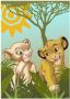 Komar Wanddecoratie Lion King Urembo Meadows Wanddecoratie voor de kinderkamer zonder lijst (1 stuk) - Thumbnail 1