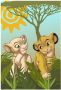 Komar Wanddecoratie Lion King Urembo Meadows Wanddecoratie voor de kinderkamer zonder lijst (1 stuk) - Thumbnail 1