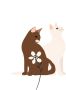 Komar Wanddecoratie Loving Cats Wanddecoratie zonder lijst (1 stuk) - Thumbnail 1