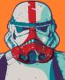 Komar Wanddecoratie Mandalorian Pop Art Stormtrooper Wanddecoratie voor de kinderkamer zonder lijst (1 stuk) - Thumbnail 1