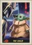 Komar Wanddecoratie Mandalorian The Child Trading Card Wanddecoratie voor de kinderkamer zonder lijst (1 stuk) - Thumbnail 1