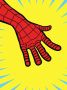 Komar Wanddecoratie Marvel PowerUp Spider-Man Hand Wanddecoratie voor de kinderkamer zonder lijst (1 stuk) - Thumbnail 1