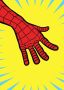 Komar Wanddecoratie Marvel PowerUp Spider-Man Hand Wanddecoratie voor de kinderkamer zonder lijst (1 stuk) - Thumbnail 1