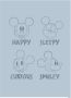 Komar Wanddecoratie Mickey Blue Emotions Wanddecoratie voor de kinderkamer zonder lijst (1 stuk) - Thumbnail 1