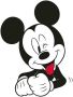 Komar Wanddecoratie Mickey Mouse Funny Wanddecoratie voor de kinderkamer zonder lijst (1 stuk) - Thumbnail 1