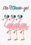 Komar Wanddecoratie Minnie Mouse Fla-Minnie-go Wanddecoratie voor de kinderkamer zonder lijst (1 stuk) - Thumbnail 1