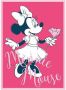 Komar Wanddecoratie Minnie Mouse Girlie Wanddecoratie voor de kinderkamer zonder lijst (1 stuk) - Thumbnail 1