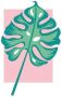 Komar Wanddecoratie Minnie Mouse Leaf Wanddecoratie voor de kinderkamer zonder lijst (1 stuk) - Thumbnail 1