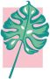 Komar Wanddecoratie Minnie Mouse Leaf Wanddecoratie voor de kinderkamer zonder lijst (1 stuk) - Thumbnail 1