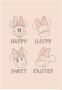 Komar Wanddecoratie Minnie Pink Emotions Wanddecoratie voor de kinderkamer zonder lijst (1 stuk) - Thumbnail 1