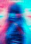 Komar Wanddecoratie Neon Girl Wanddecoratie zonder lijst (1 stuk) - Thumbnail 1
