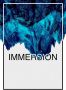 Komar Wanddecoratie Onderdompeling blue Wanddecoratie zonder lijst (1 stuk) - Thumbnail 1