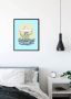 Komar Wanddecoratie Paper Ship Wanddecoratie zonder lijst (1 stuk) - Thumbnail 1