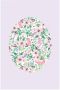 Komar Wanddecoratie Shelly Patterns Lavender Wanddecoratie zonder lijst (1 stuk) - Thumbnail 1