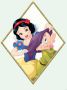 Komar Wanddecoratie Snow white & Dopey Wanddecoratie voor de kinderkamer zonder lijst (1 stuk) - Thumbnail 1