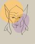 Komar Wanddecoratie Soulful Sanctuary Thor Head Wanddecoratie voor de kinderkamer zonder lijst (1 stuk) - Thumbnail 1