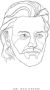 Komar Wanddecoratie Star Wars Classic Force Faces Obi Wan Wanddecoratie voor de kinderkamer zonder lijst (1 stuk) - Thumbnail 1