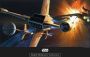 Komar Wanddecoratie Star Wars Classic RMQ Endor omloopbaan was Wanddecoratie voor de kinderkamer zonder lijst (1 stuk) - Thumbnail 1