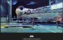 Komar Wanddecoratie Star Wars Classic RMQ Falcon Hangar Wanddecoratie voor de kinderkamer zonder lijst (1 stuk) - Thumbnail 1